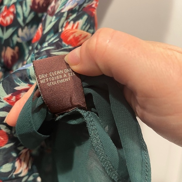 Ranna Gill Posie Embroidered floral Wrap Tie Waist Blouse - Picture 11 of 12